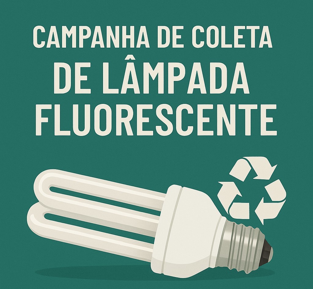 Pirangi realiza campanha de coleta de lâmpadas fluorescentes.