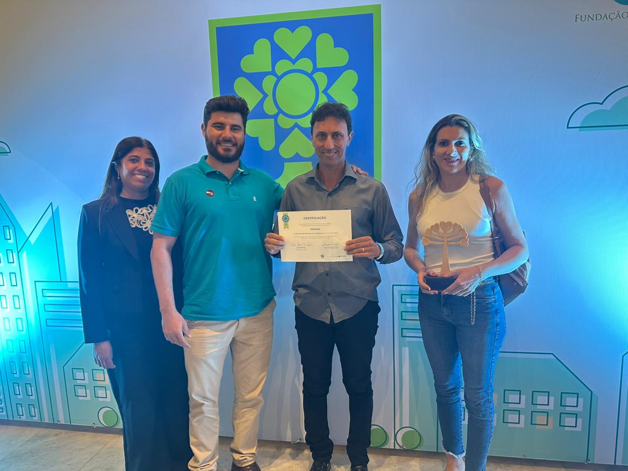 Pirangi recebe Certificação do Programa Município VerdeAzul.